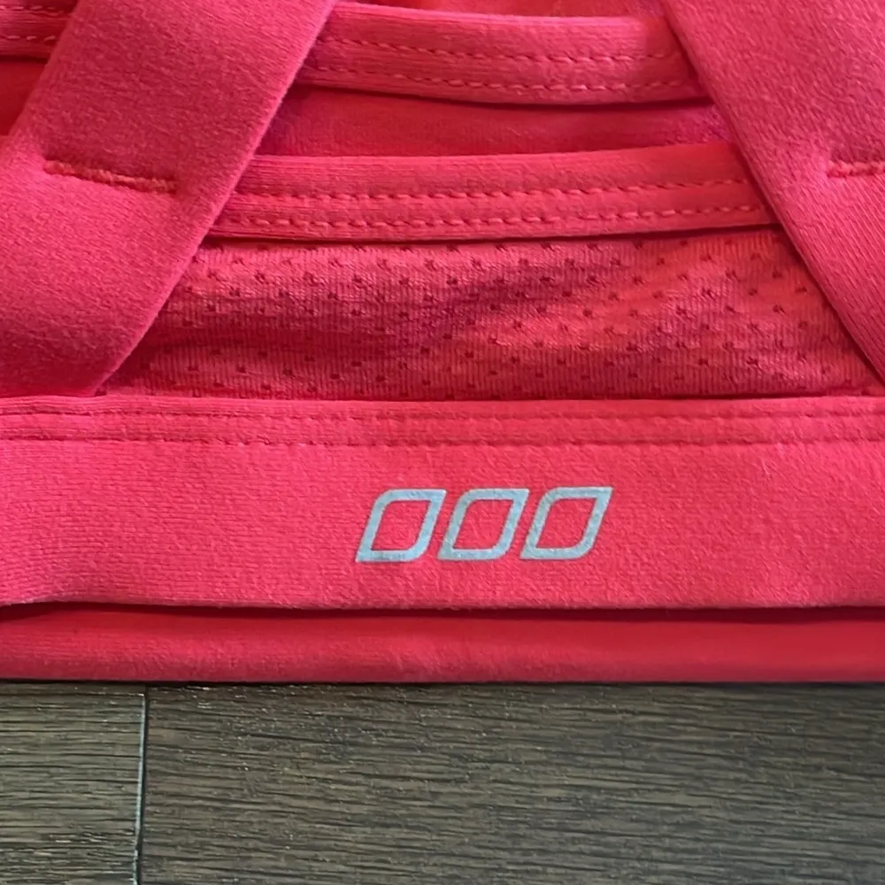 Lorna Jane Pink Strappy Sports Bra - Size XS - Image 6