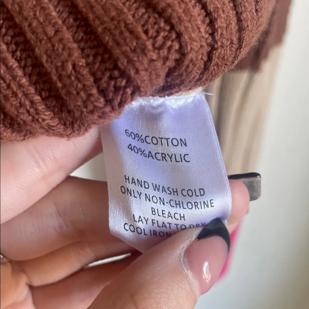 Calligraphie Knit Cropped Cardigan Pink Size XS - Image 4