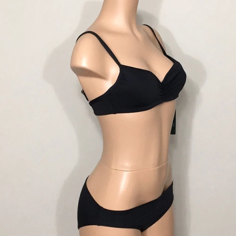 Lauren Ralph Lauren underwire black bikini. NWT - Image 3