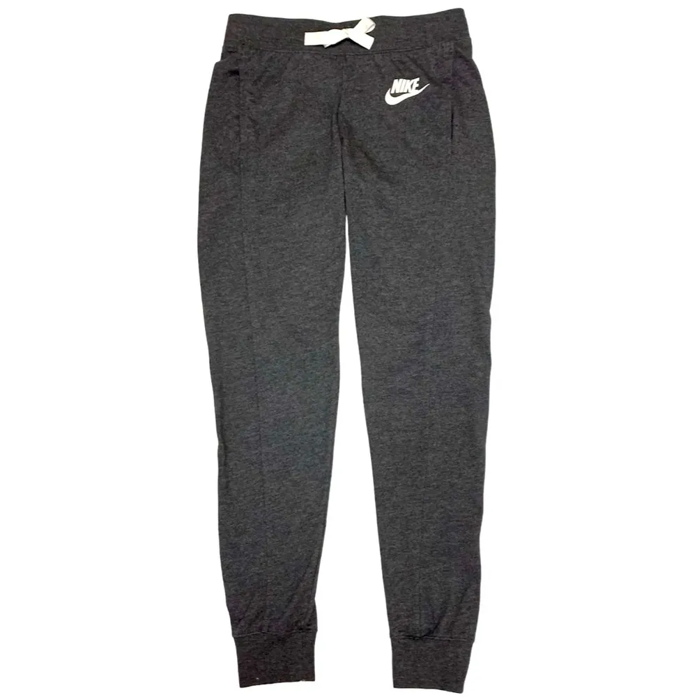 Women’s Nike Logo Joggers Sweatpants with Pockets Size XS - Image 2