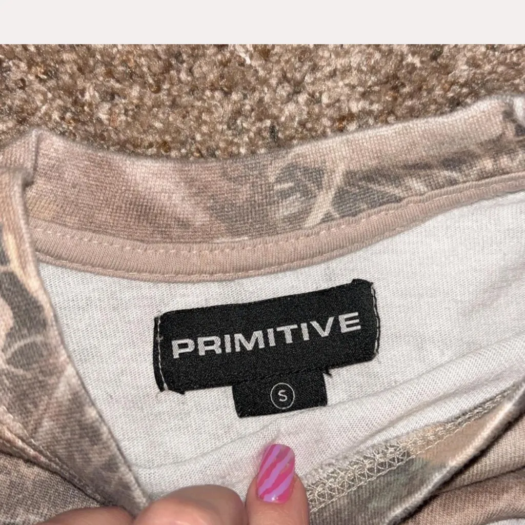 Primitive Tan Camouflage Shirt - Image 2