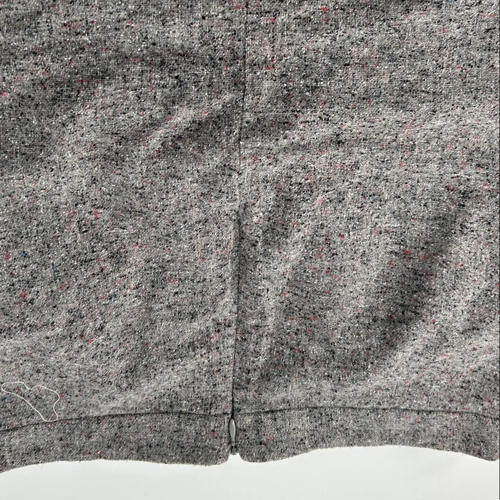 J. Crew Gray Tweed Mini Skirt with Bow - Image 11