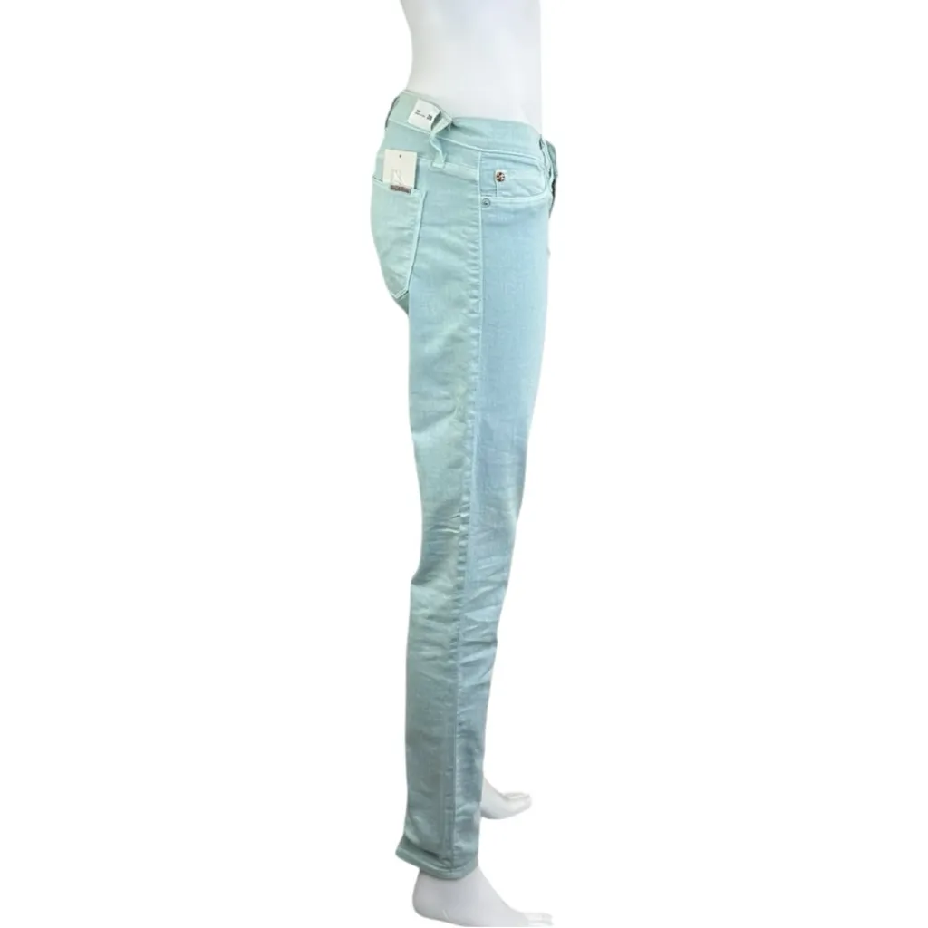 HUDSON Mint Green Nico Skinny Jeans Size 28 - Image 2