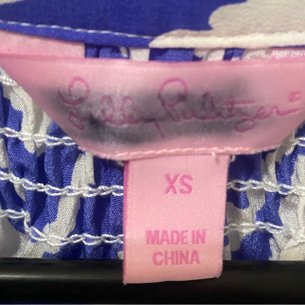 Lilly Pulitzer  100% Silk Blouse - Image 4