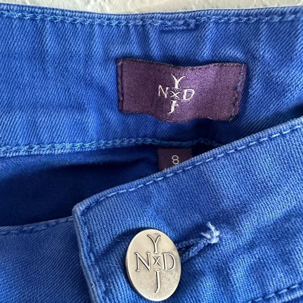 NYDJ Clarissa Blue Stretch Ankle Jeans Size 10 Slimming Pants Lift Tuck Y2K - Image 2