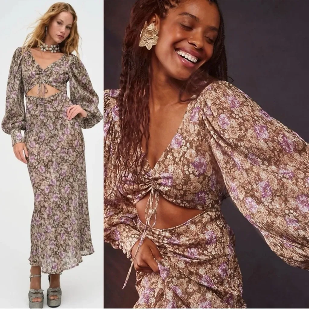 For Love & Lemons $299 Wynne Cut Out Maxi Dress NWT - Image 6