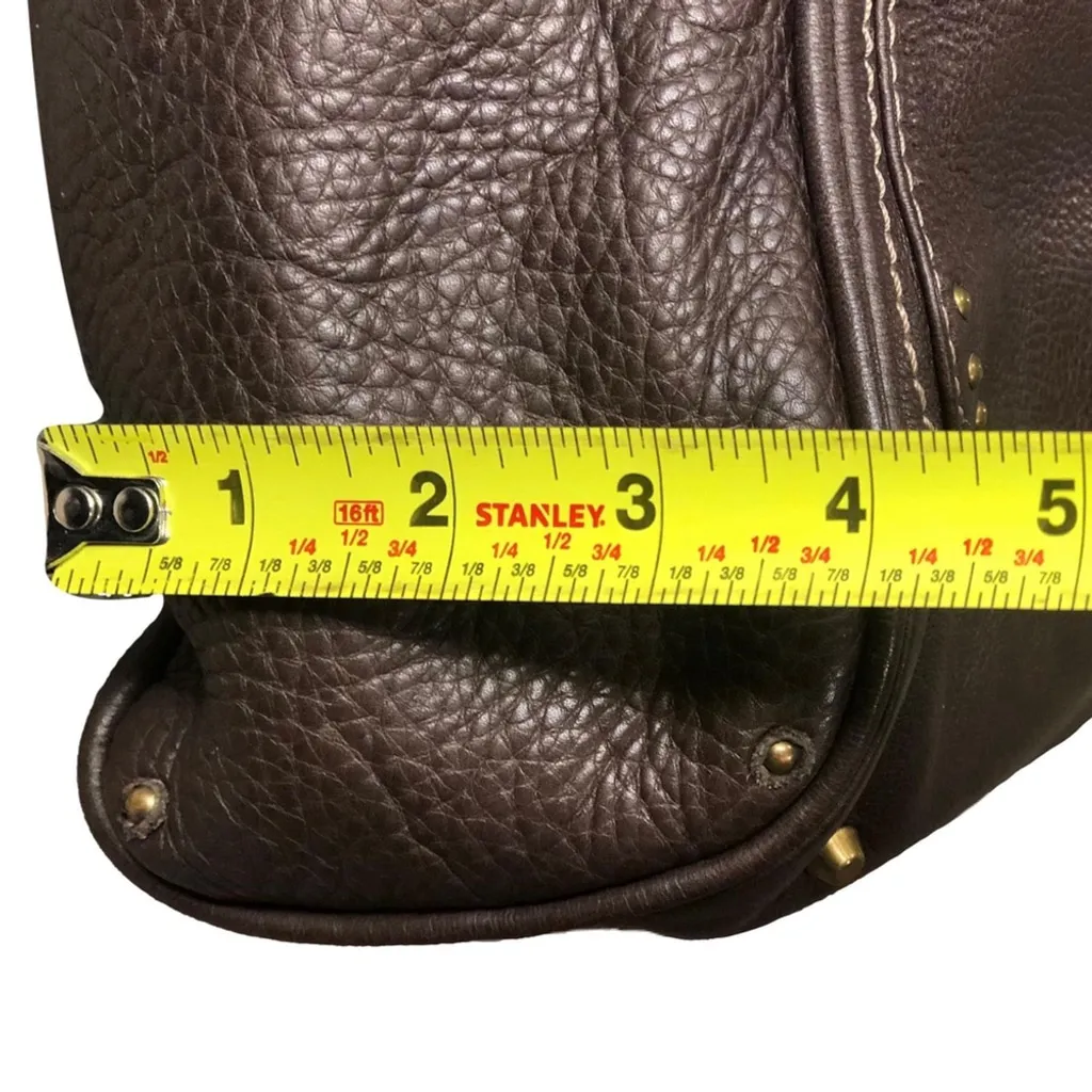 CHLOE Paddington Dark Brown Leather Bag with Lock and Key - Image 10