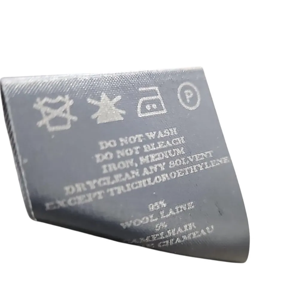 Burberry Nova Wool Long ZIP-IN Coat Liner Size Medium(?) — see Measurements EUC - Image 10