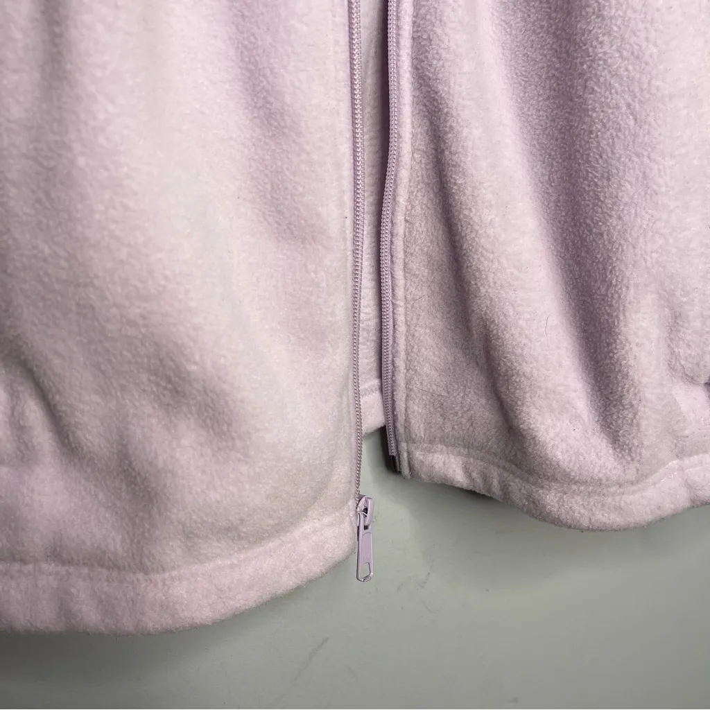 Columbia Women’s Benton Springs Full-Zip Purple Fleece Jacket (X-Large) - Image 4