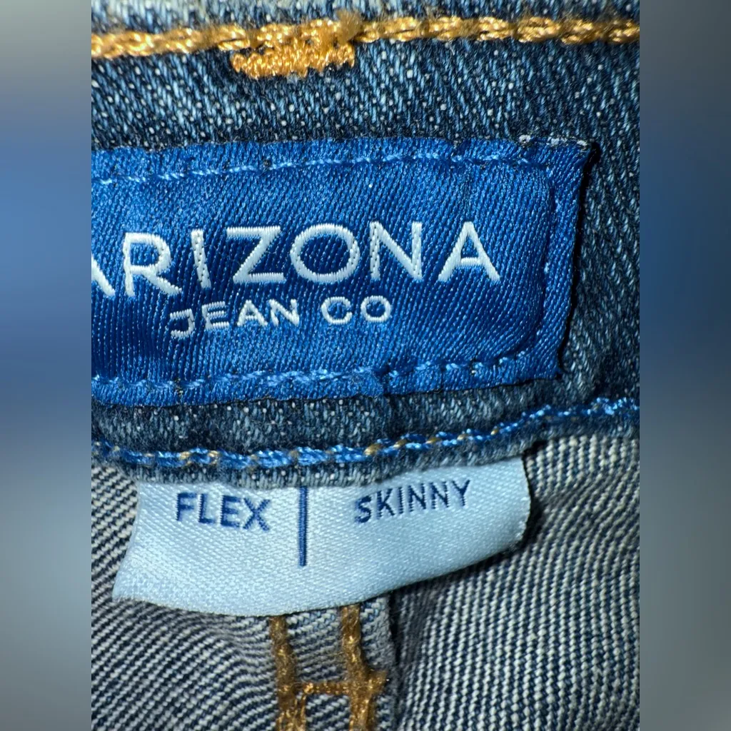 Arizona Jean Co. Flex Low-rise Skinny Blue Jeans 29x30 - Image 6