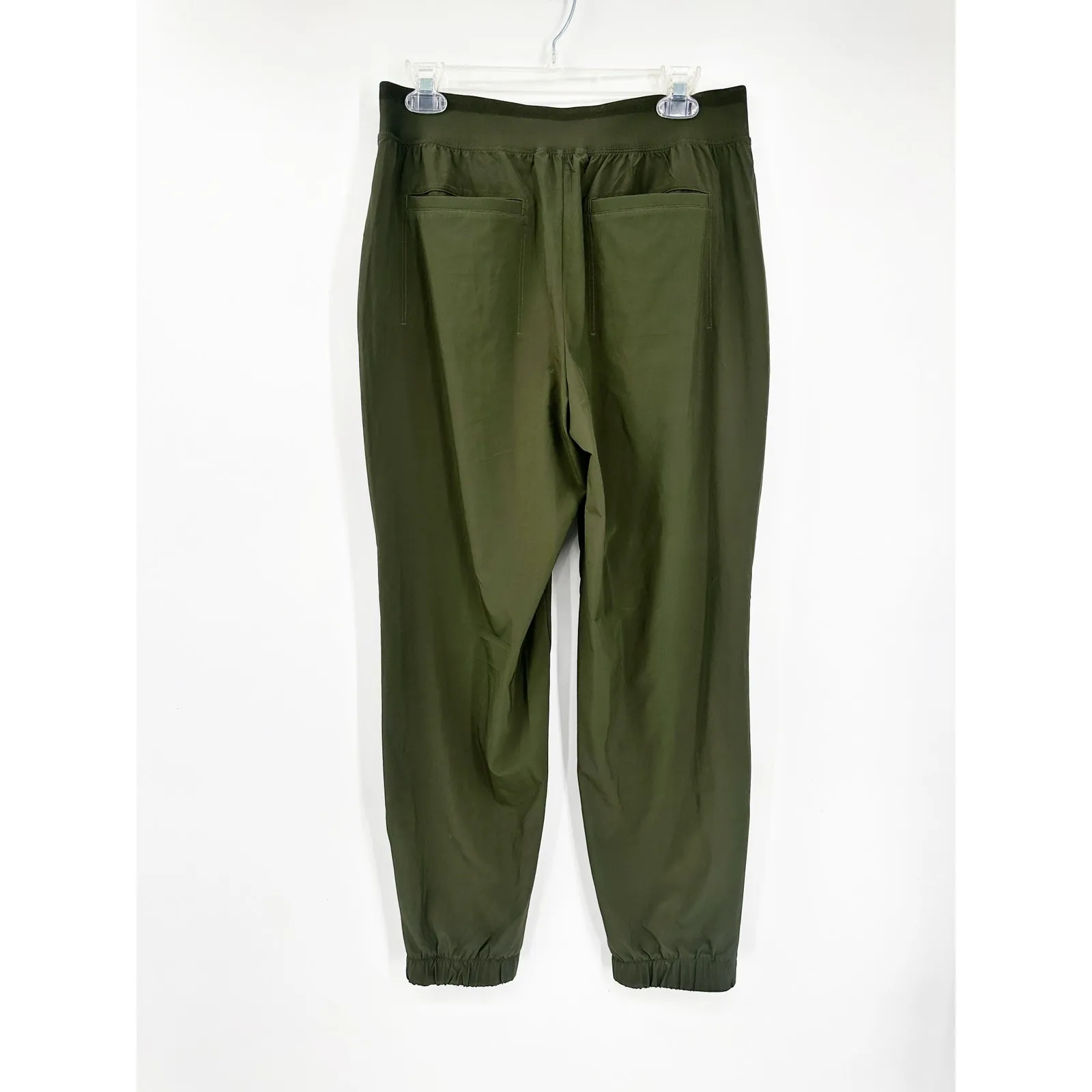 Athleta Brooklyn Heights High Rise Athleisure Jogger Aspen Olive Green Size 8 - Image 6