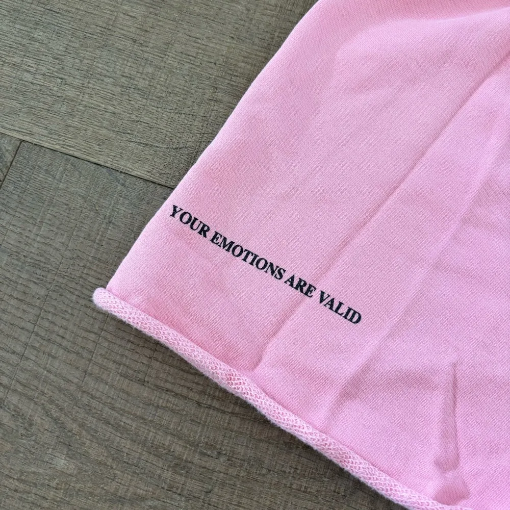 mayfair the label emotional pink sweatshorts shorts Size XS - Image 4