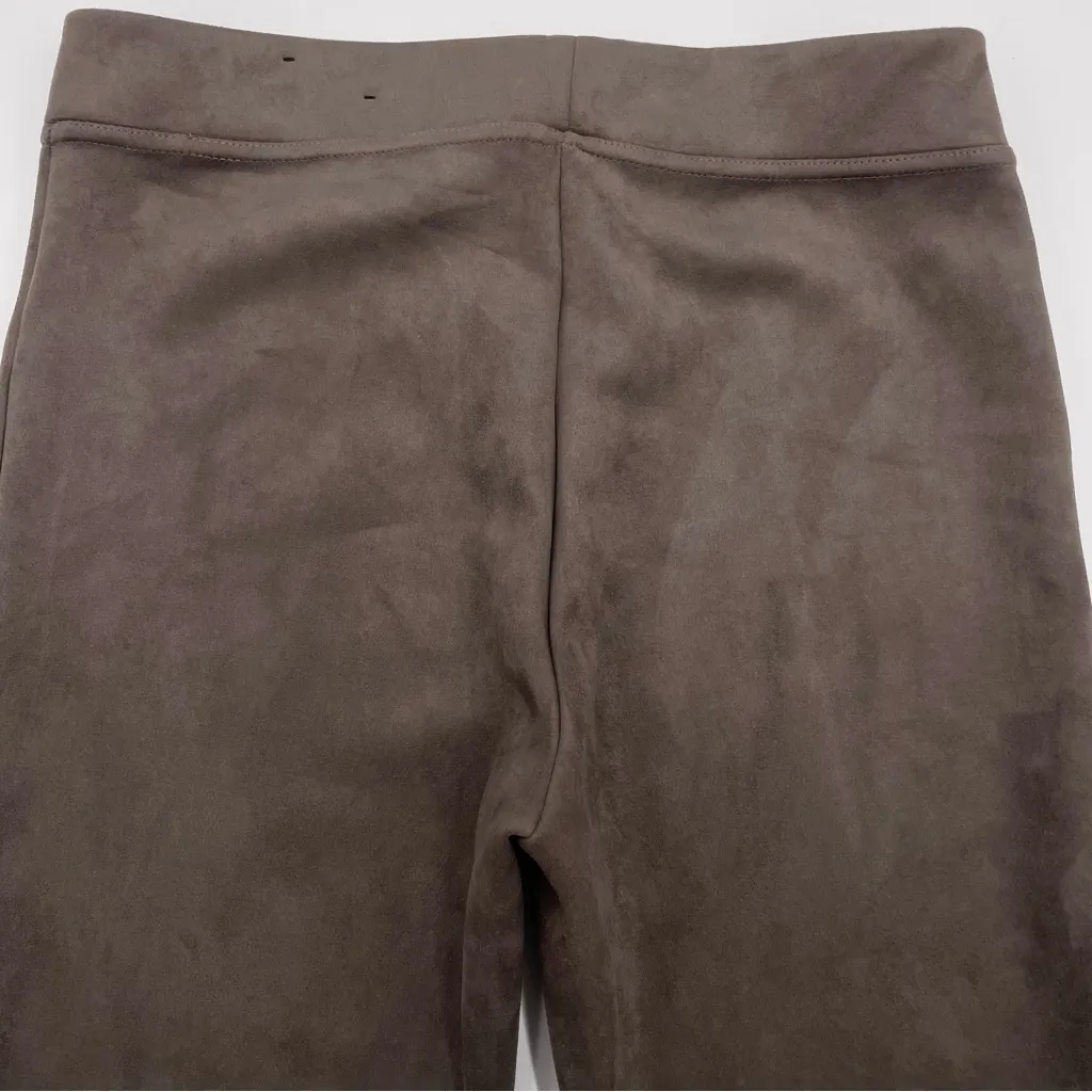 Andrew Marc Faux‎ Suede Pants Stretch Slim Fit Super Soft Pull-On Style Office - Image 7