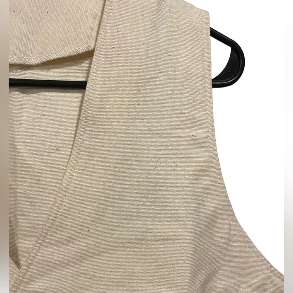 Isabelle Creation Vintage Durable Cotton Tribal Aztec Southwestern Native Vest Size L - Image 6