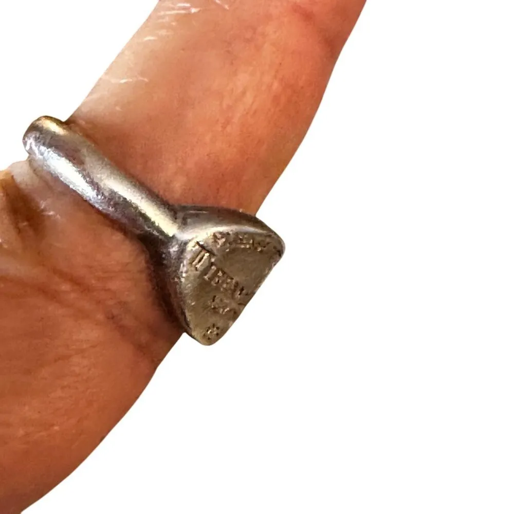 Tiffany & Co Size 6  Sterling Silver 925 Return To Tiffany New York Ring Oval - Image 13