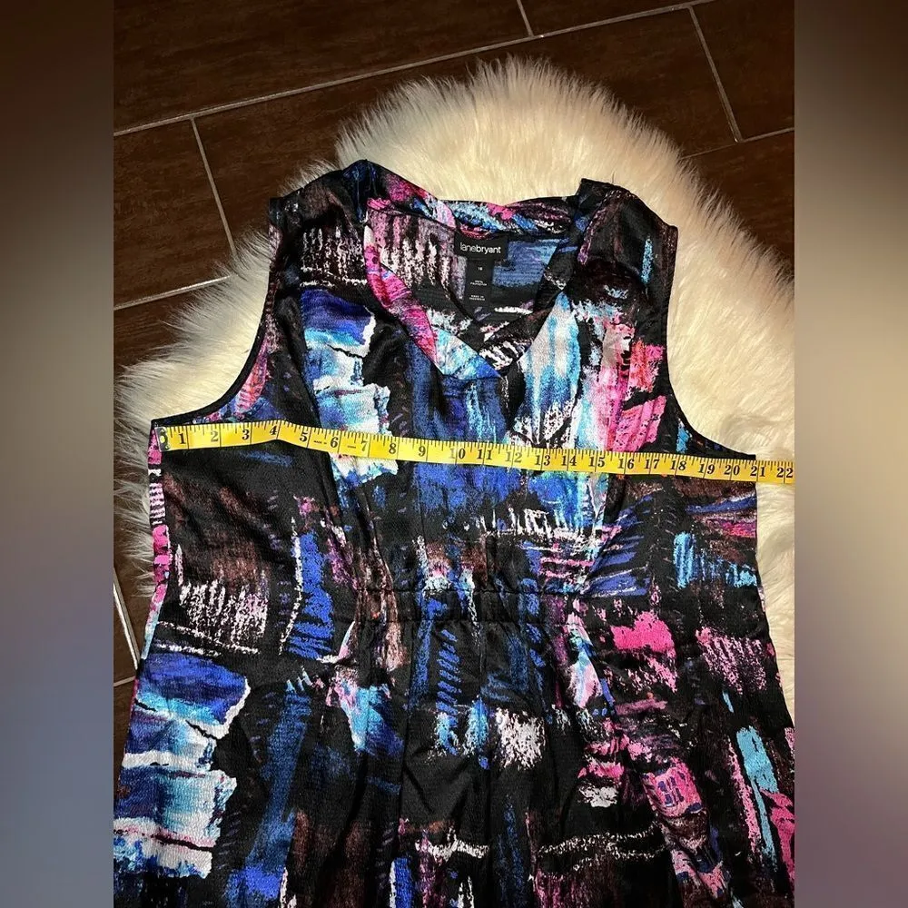 Lane Bryant colorful tunic dress sz 16 - Image 4