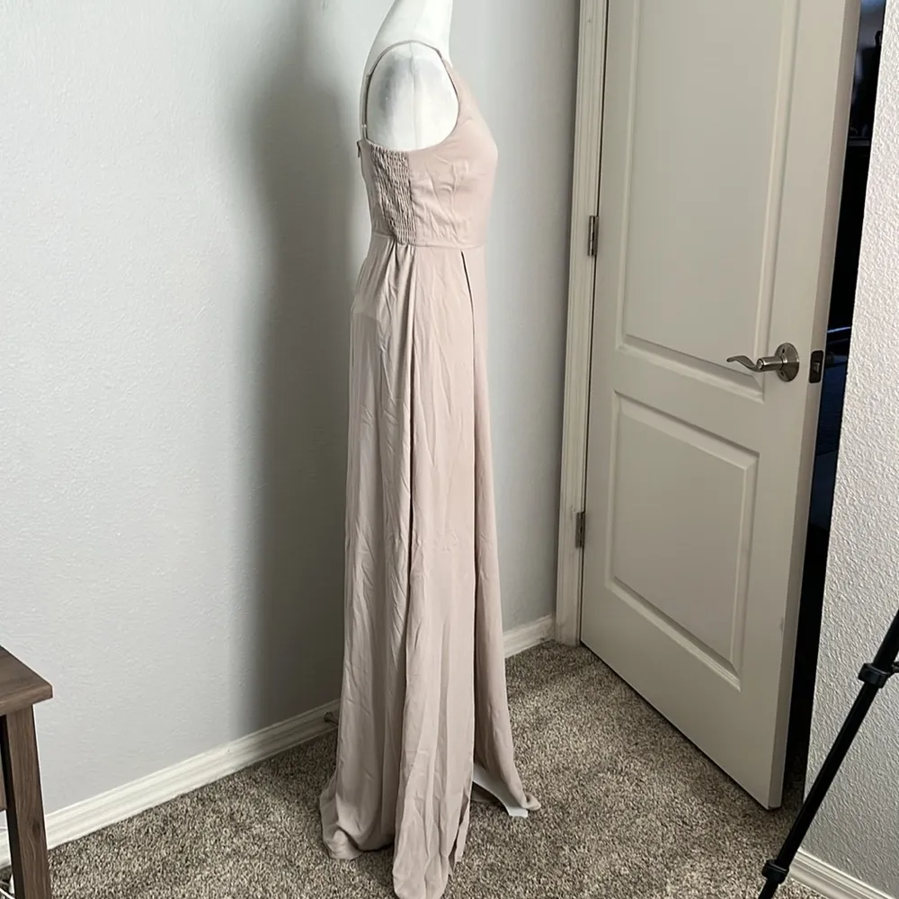 Show Me Your Mumu Beige One Shoulder Dress Size Small - Image 7