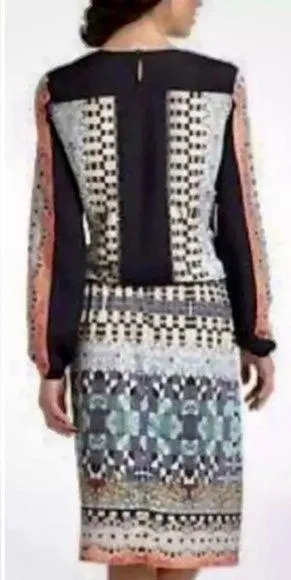 CLOVER CANYON Kaleidoscope
Blouson Tie Waist Dress-Multi-Color Women’s Small🧡 - Image 2