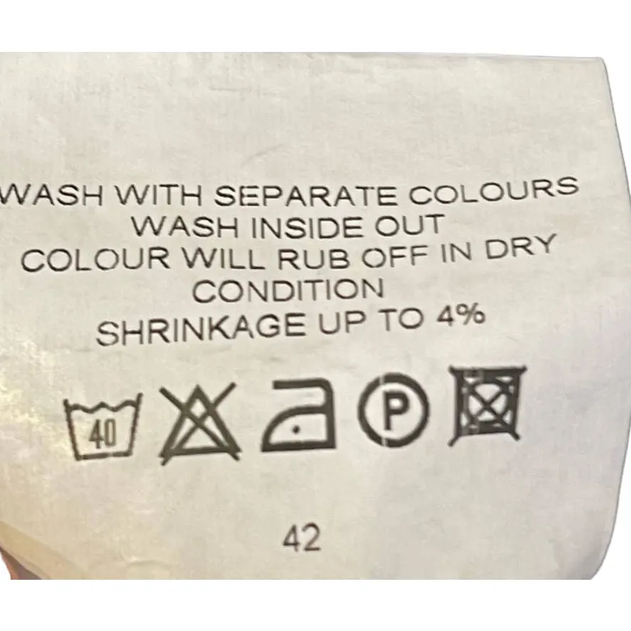 Charlotte Eskildsen Women Jeans Moon‎ Legs Denim Designer Remix Stretch Black 32 - Image 10