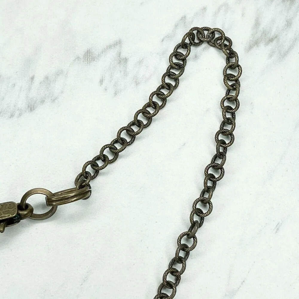 Totem Style Beaded Pendant Boho Necklace - Image 9