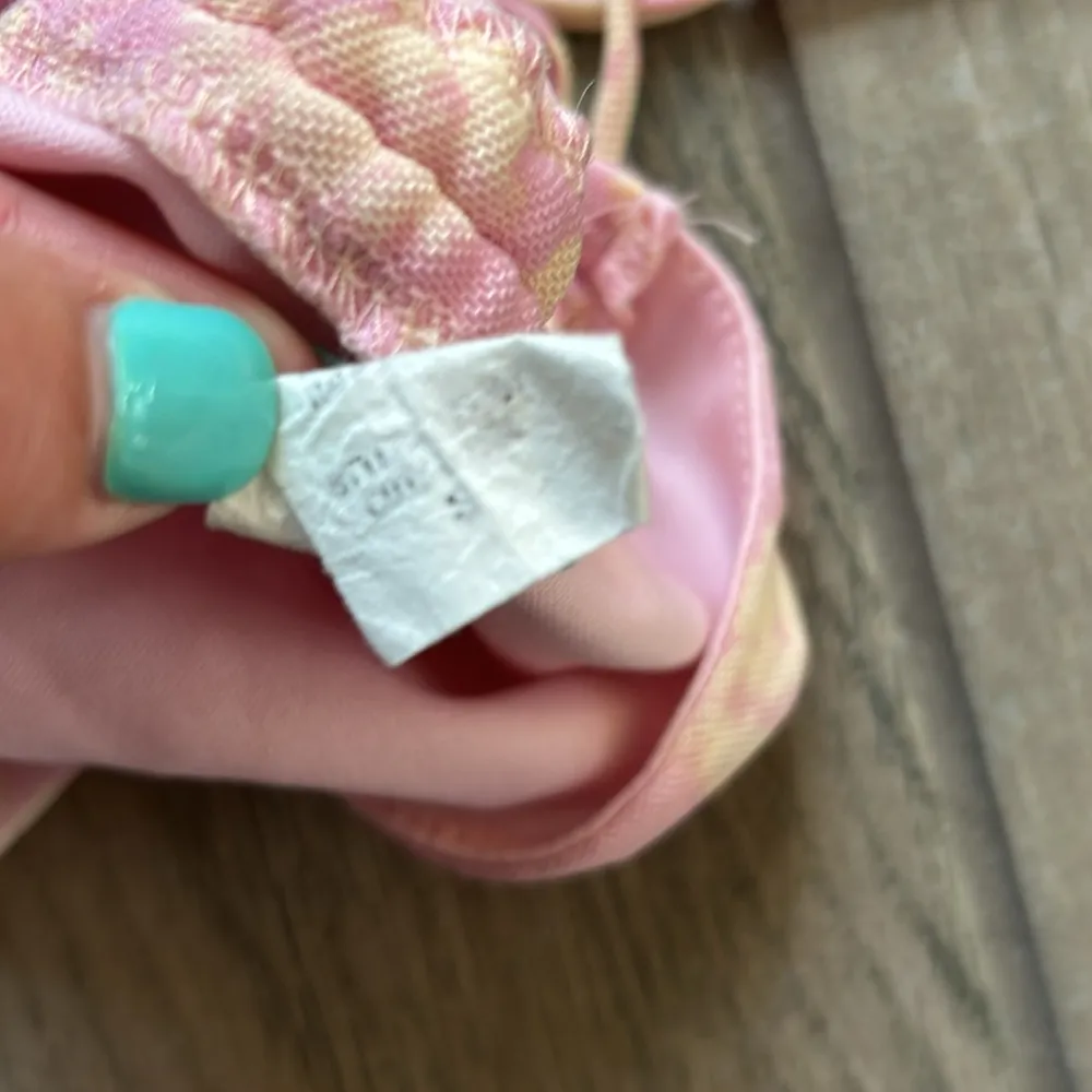 Le lis  pink floral mesh top - Image 6