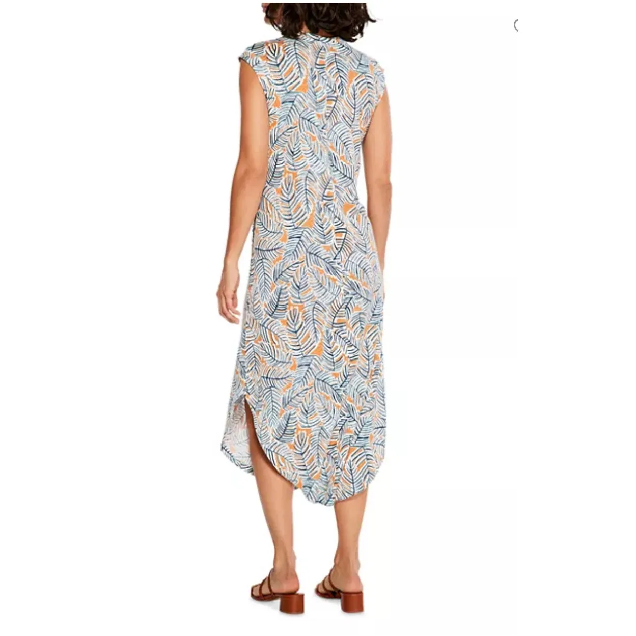 NZT BY NIC+ZOE Palm Scoop Tank Midi‎ Dress - Image 2