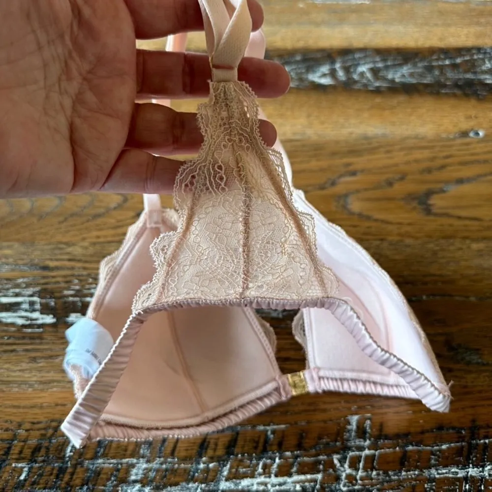 Forever 21 Tan Padded Front Closure Bra Size Small - Image 5