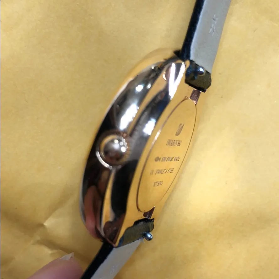 Swarovski crystalline rose gold watch - Image 8