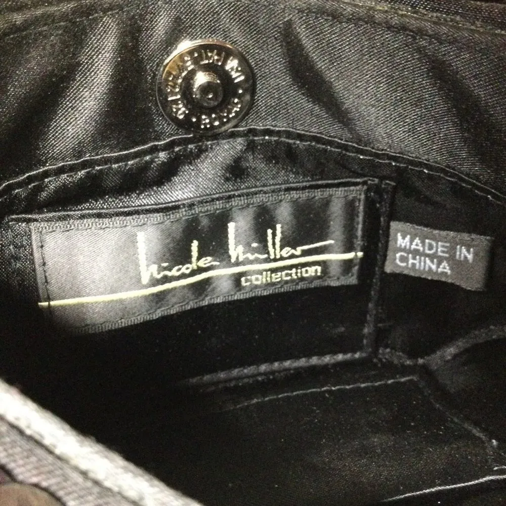 Nicole Miller Vintage Beaded Evening Bag - Image 3