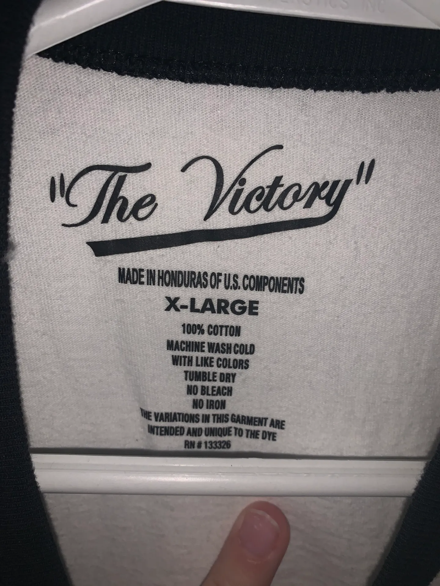 White Purdue T Shirt Size XL - Image 3