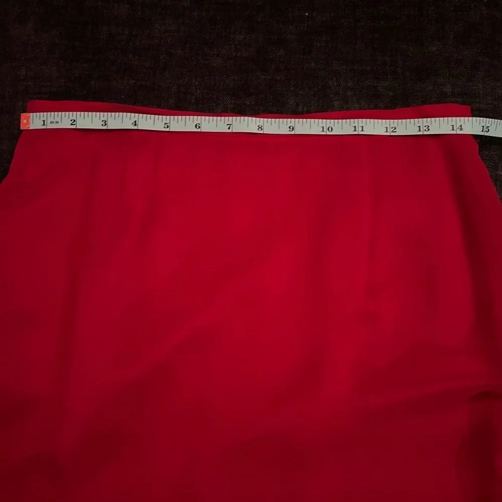 Josephine Chaus Collection Vintage Two Tone Layered Silk Skirt - Image 12