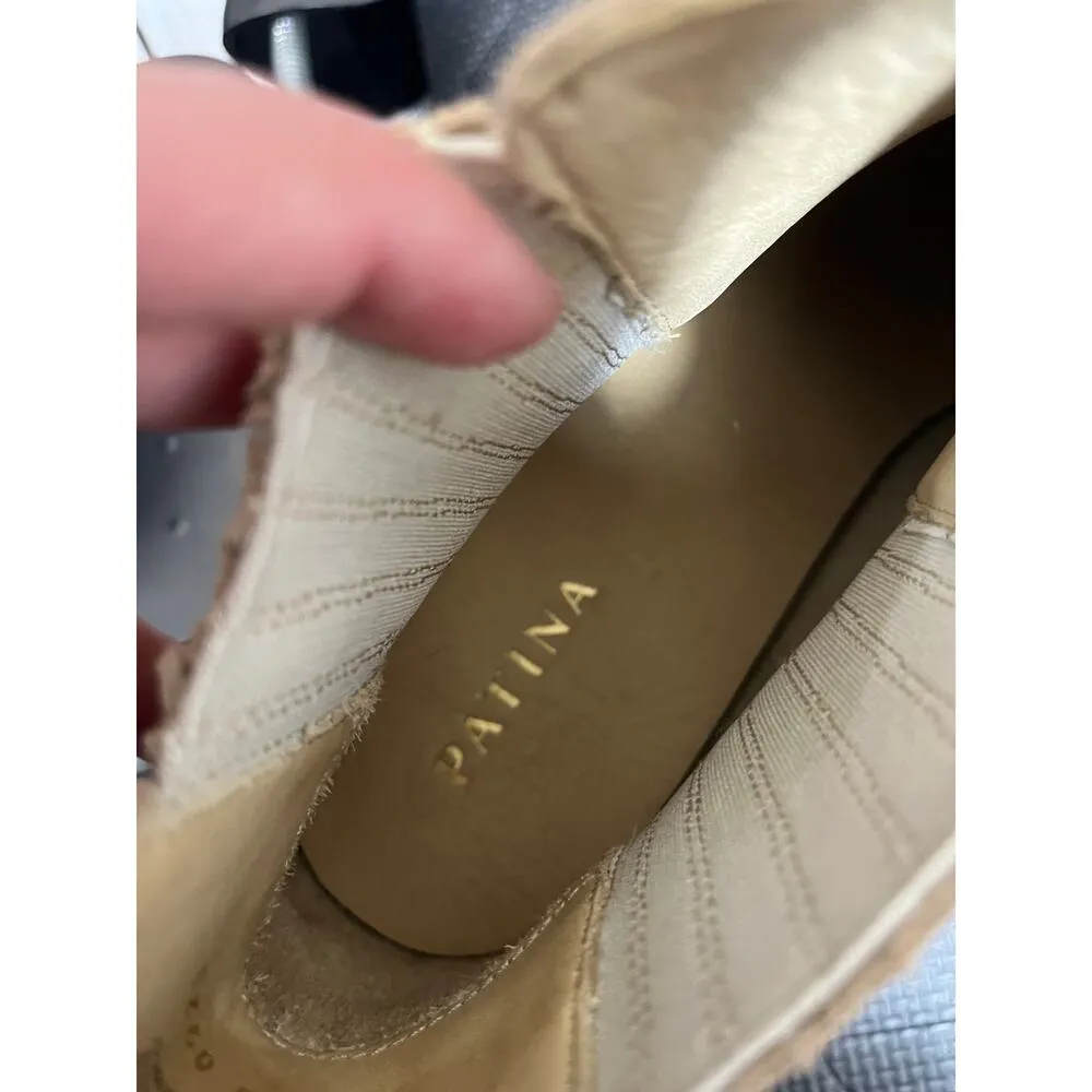 Women’s Portland Leather Patina Dakota Western Suede Ankle Boot in Taupe Size 11 - Image 7