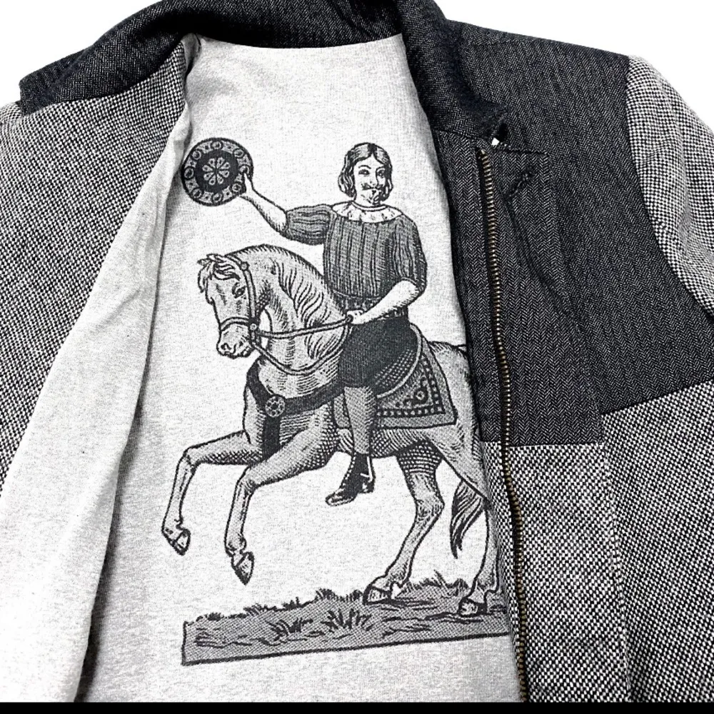 Dolce Gabbana Junior blazer, D&G wool jacket, Dolce and Gabbana patchwork - Image 3