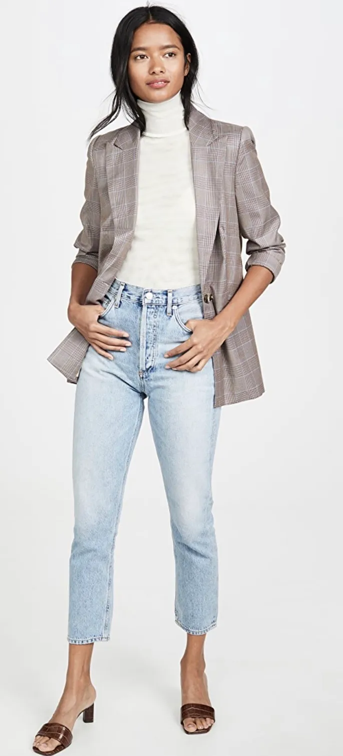 Free People Double Layer Mesh Turtleneck Long Sleeve Top - Image 2