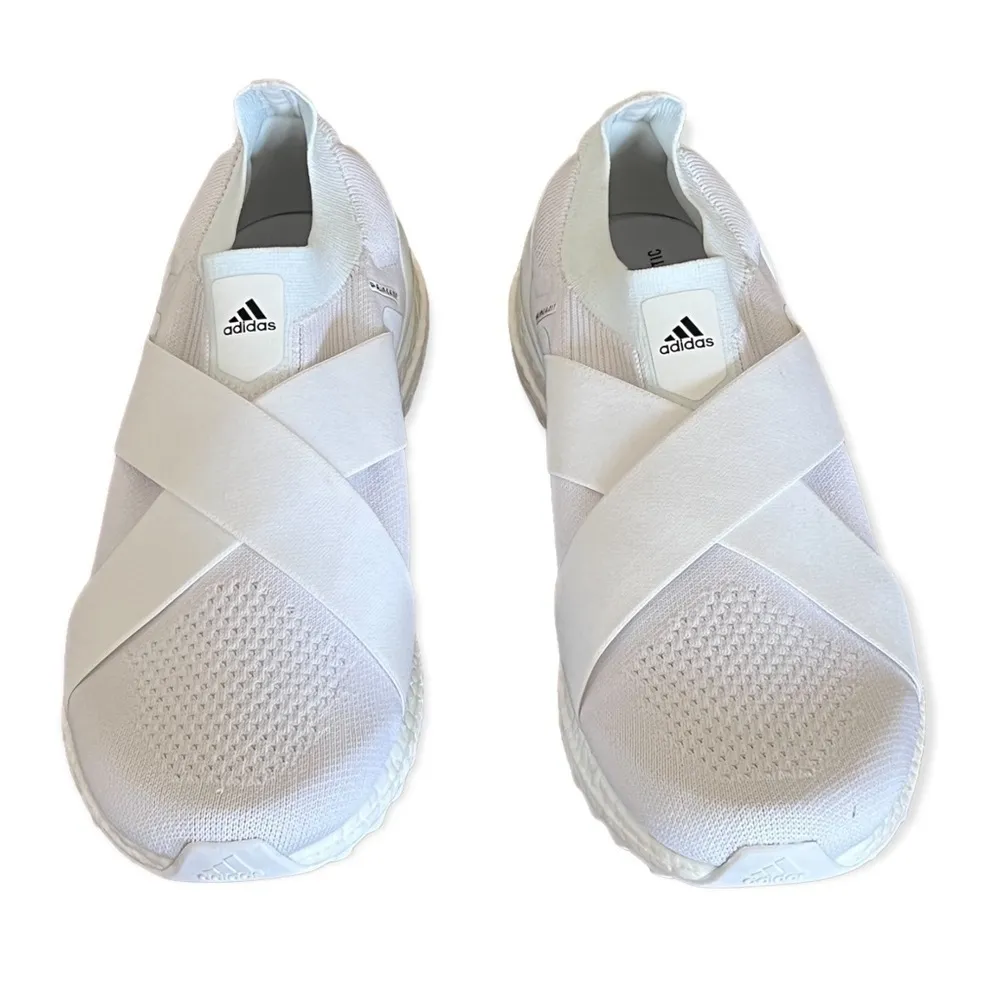 ADIDAS UltraBoost Slip On D.N.A Running Shoes White Size 10 New - Image 4