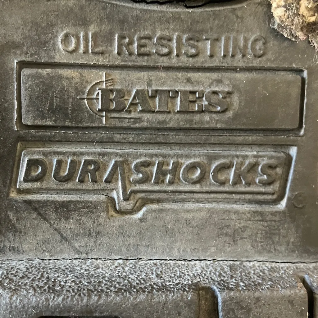 Bates Durashocks Oil Resisting Boots 11 Black - Image 5