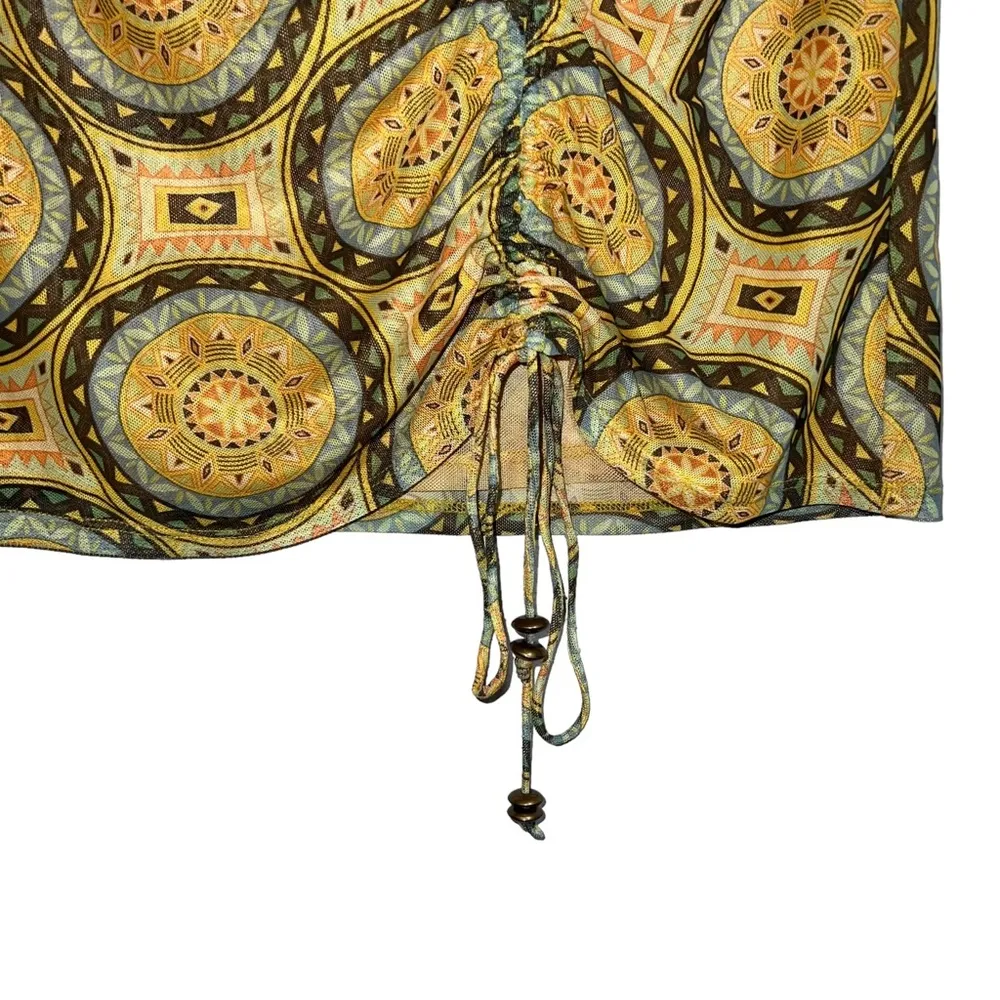 NEW NWOT  Galon Mini Skirt Aztec Multi Print - Image 6