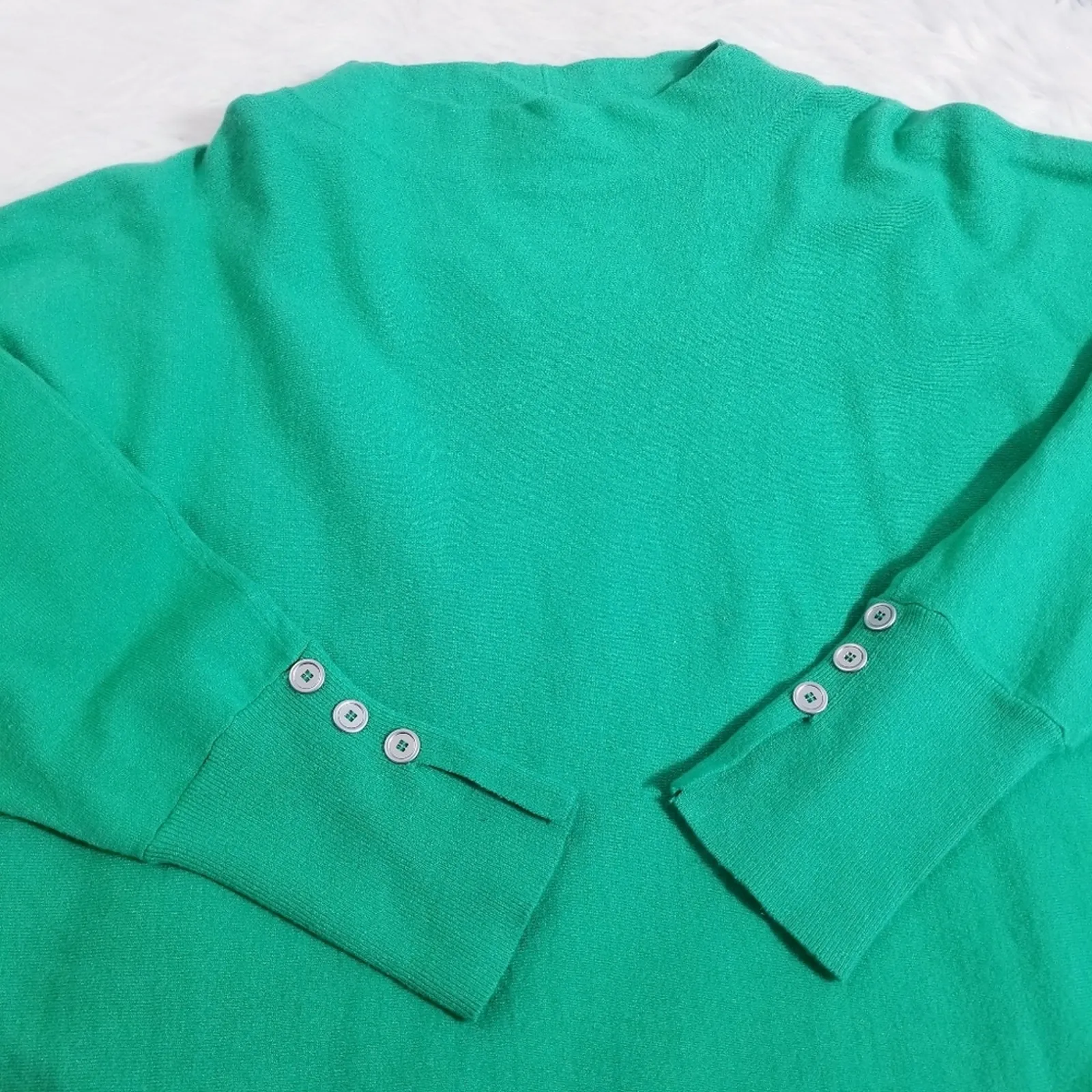 GALLERY Mock Neck Dolman Knit Sweater Top - Image 8