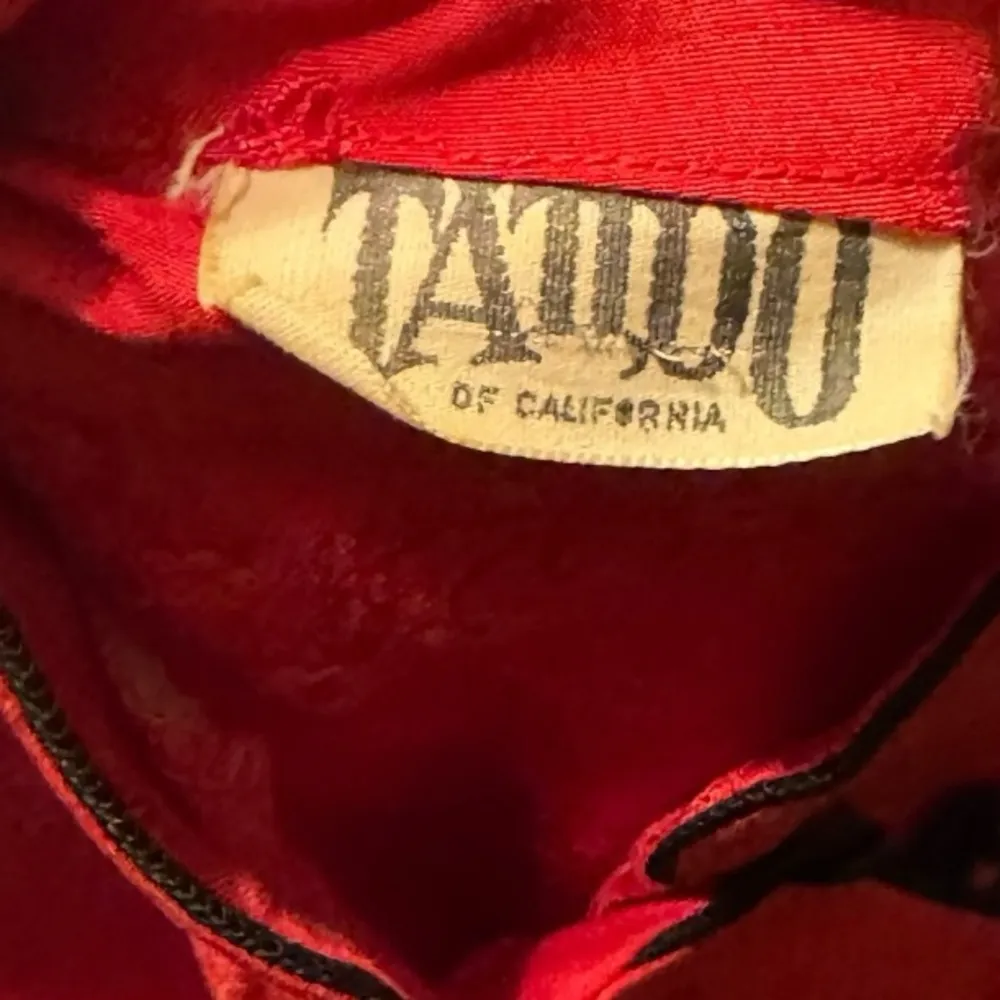 Vintage Tattoo of California Red Skirt Set as‎ is Size XS - Image 7