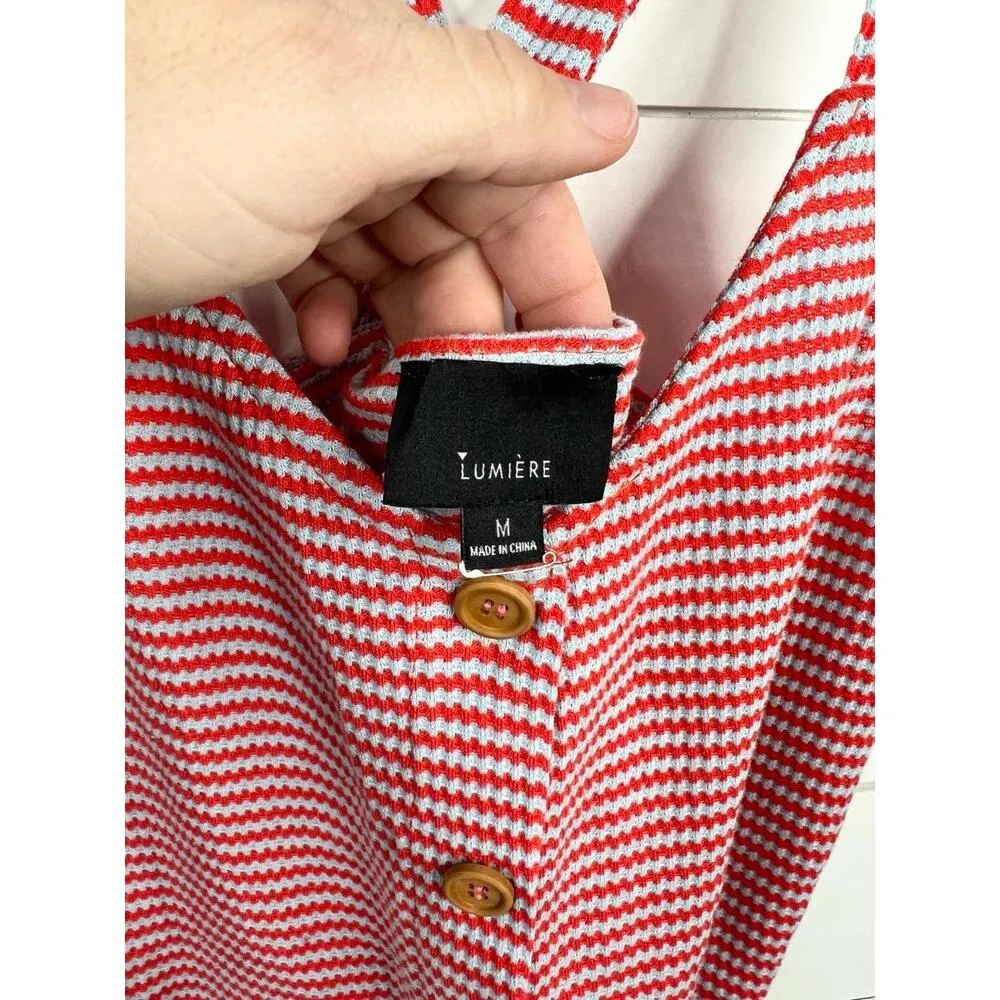 Lumiere Red Blue Striped Cross - Image 6