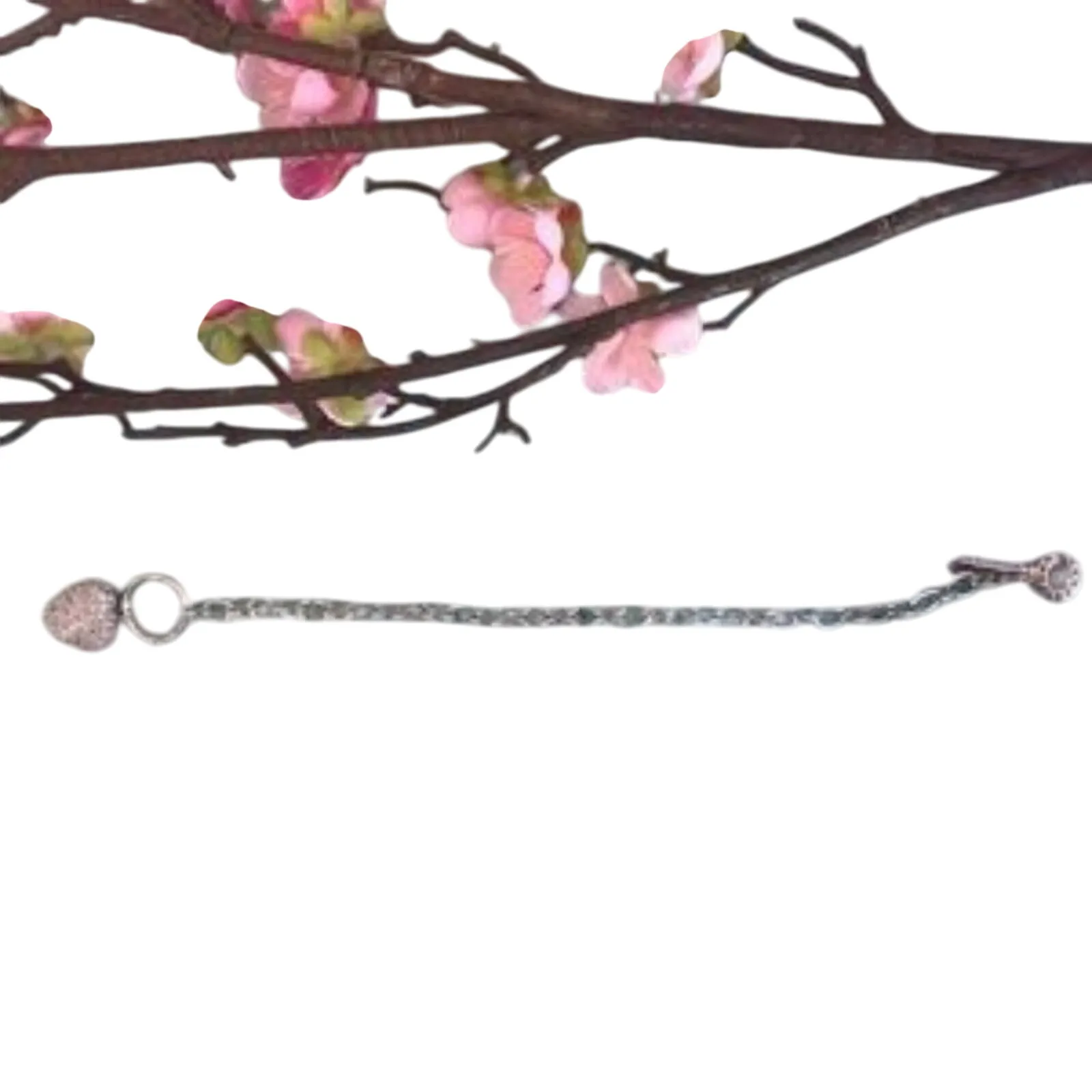 Heart and Key Chain Bracelet 8.5" long NWT - Image 7