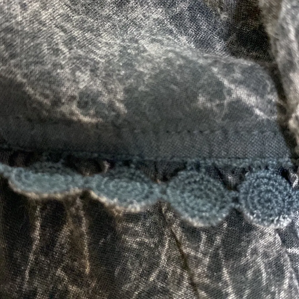 Altar’d state Black acid washed rayon sleeveless dress - Image 7