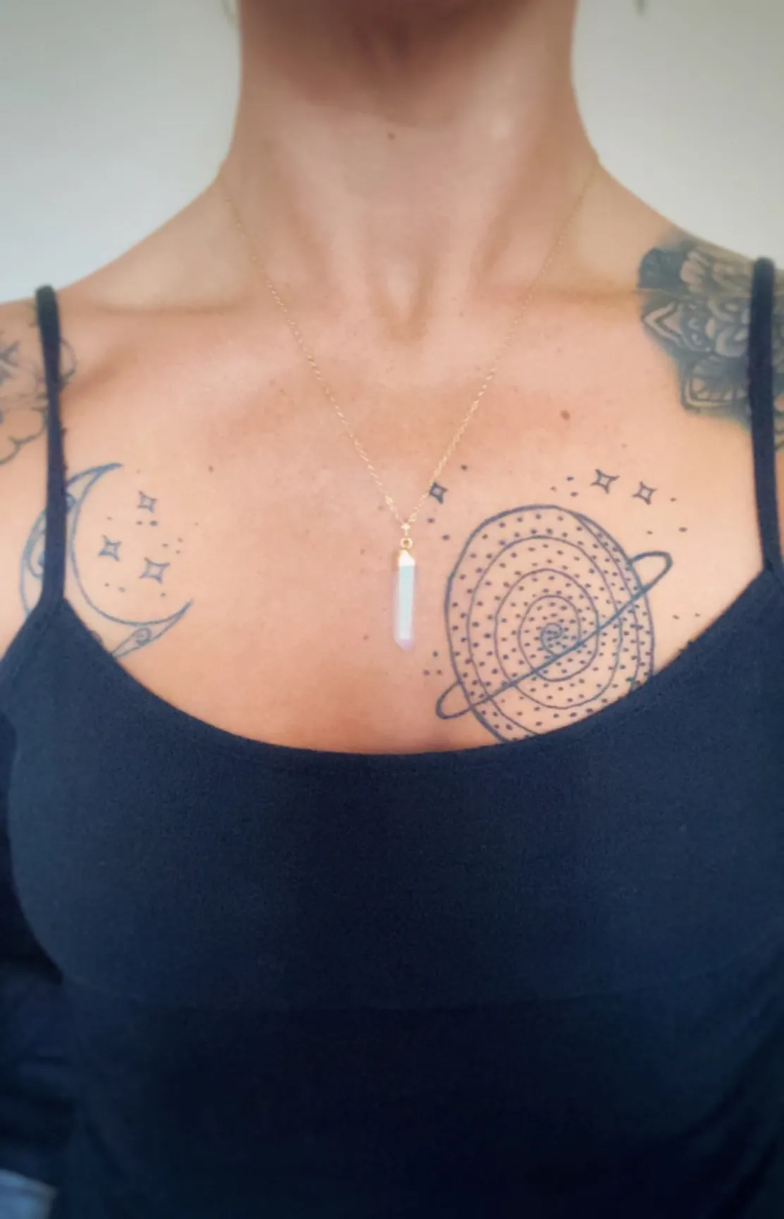 Aura Angel Quartz Necklace - Image 2