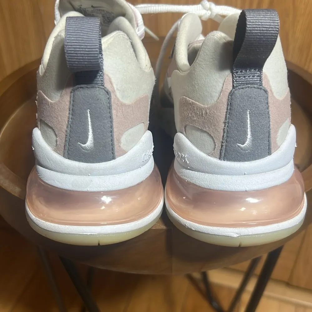 NIKE AIR 7C REACT  Pink and Gray Performance Athletic Shoes - Image 5