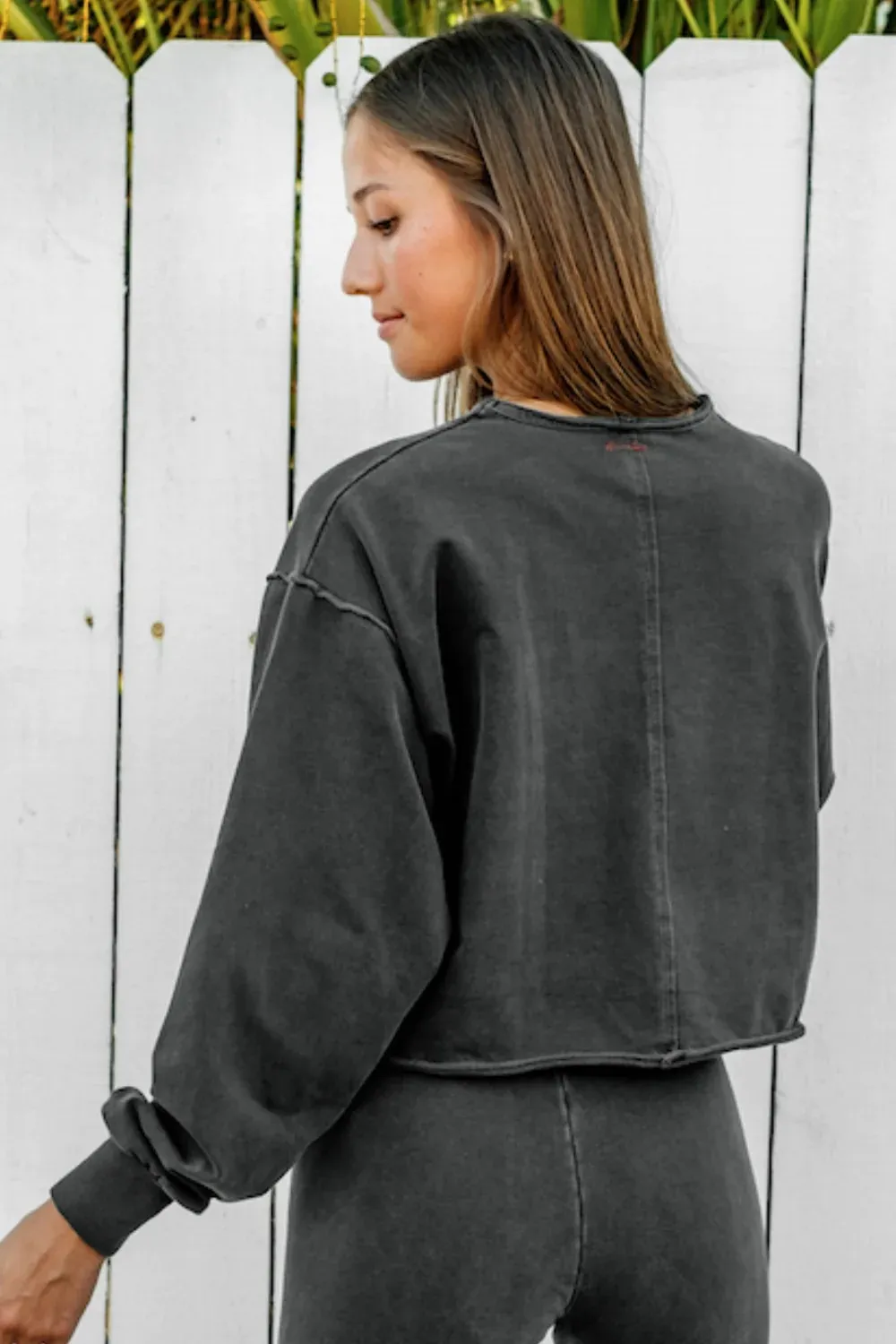 People Of Leisure Cropped Sweatshirt - Image 4