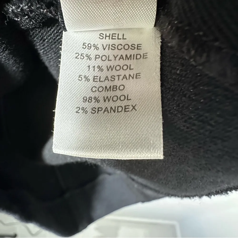 Diane Von Furstenberg DVF Women’s 100% Wool Black Knee Length Fitted Dress 4 - Image 5