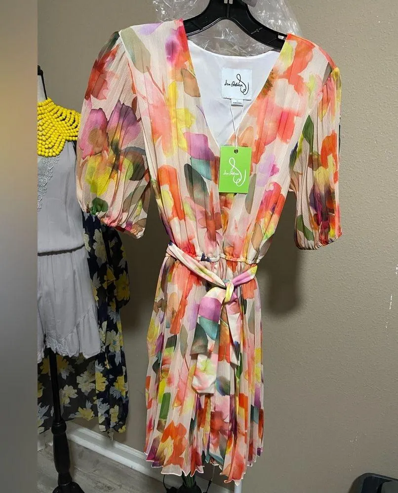 Sam Edelman Accordion Pleated Mini Dress - Image 3