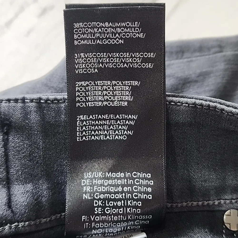 Liverpool Los Angeles (the skinny) Black Stretch Jeans Sz 12x29 - Image 7