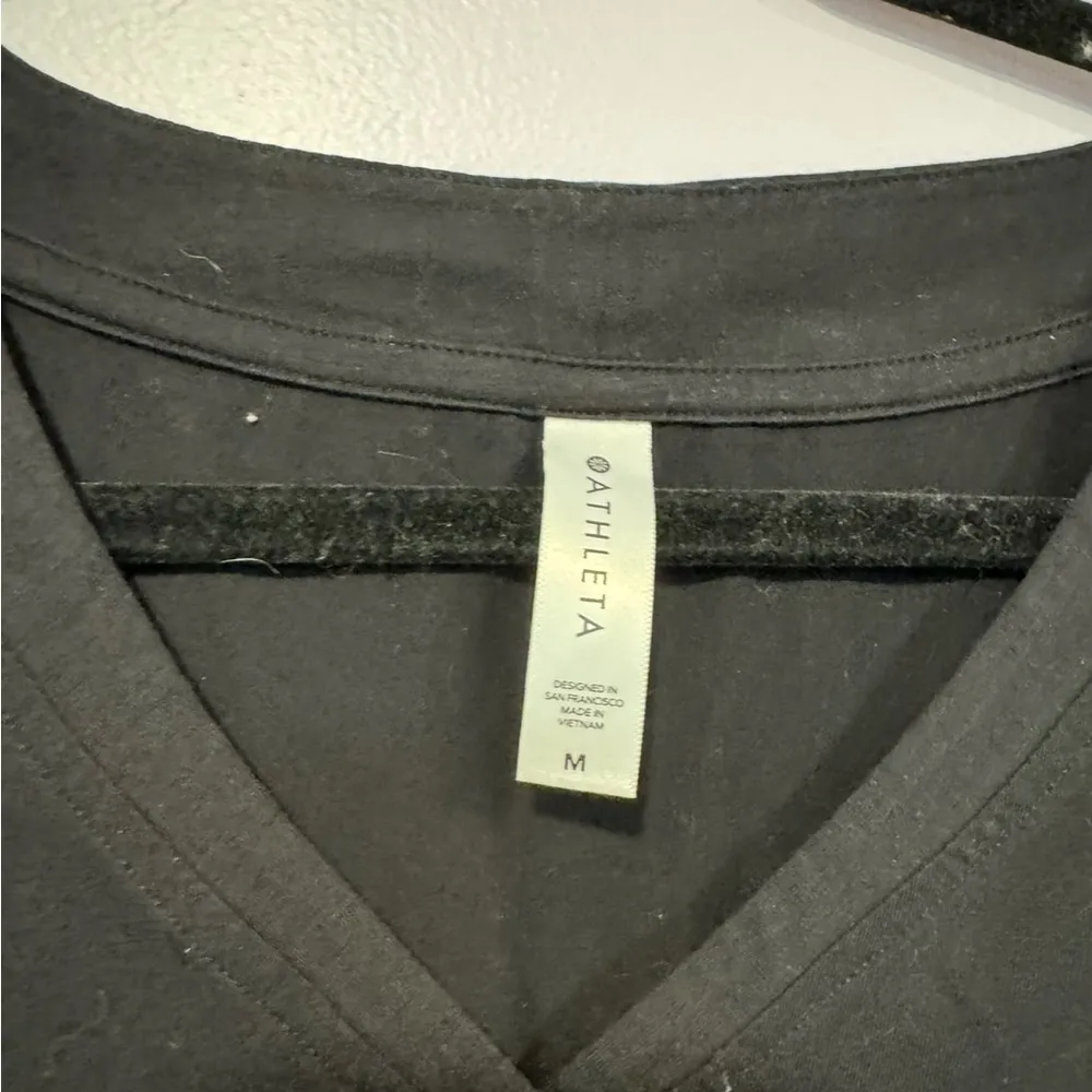 Black athleta‎ vneck flowy shirt - Image 2