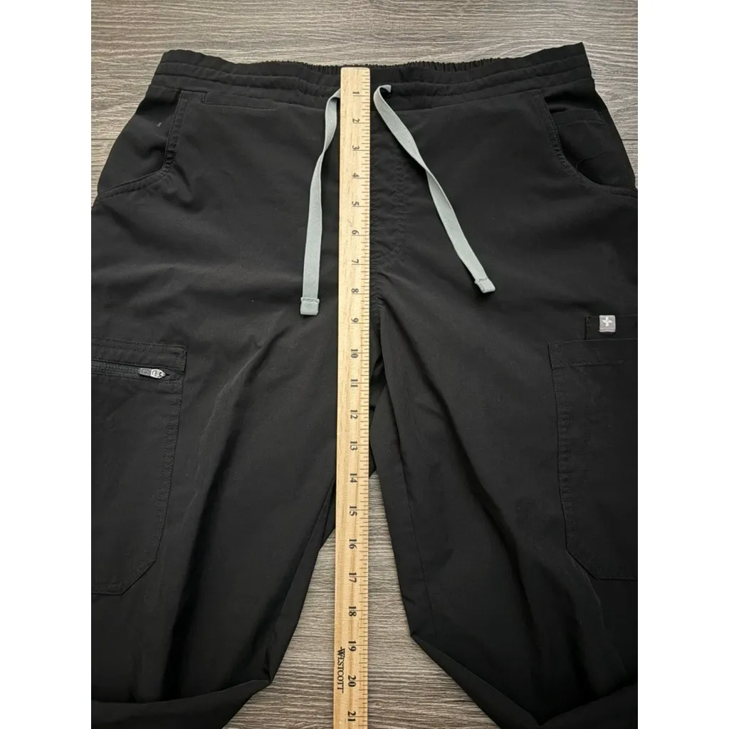 Figs Technical Collection Straight Pants Black size Medium - Image 3